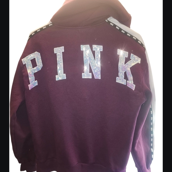 Women's Plum Zip-Up Hoodie Victoria's Secret - Picture 2 of 4